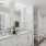 White Cabinet Color Scheme, Primary Bathroom
