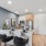 A1 Model - Kitchen Island in Two-Tone Scheme