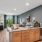 A1 Model: Kitchen and Living Room with work from home desk