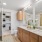 A1 Model: Bathroom with standing shower/oversized tub and walk-in closet